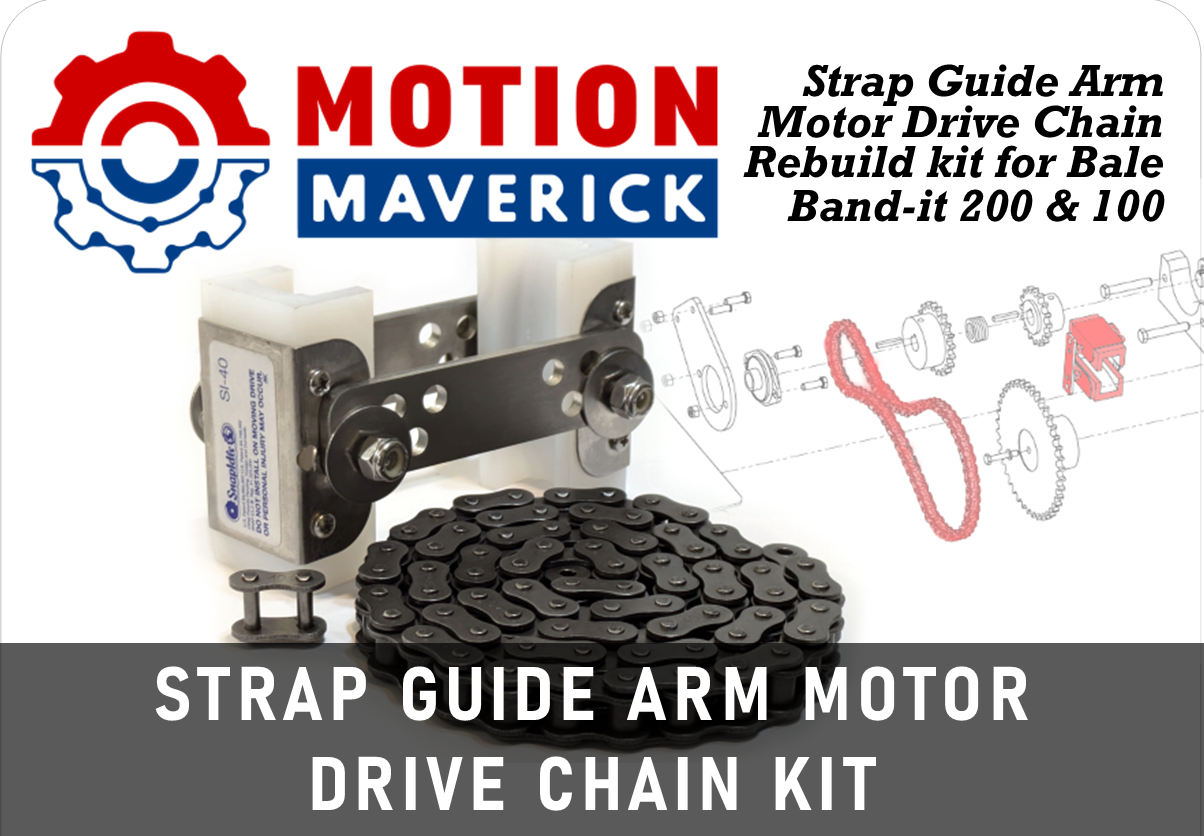 Strap Guide Arm Motor Drive Chain Rebuild Kit