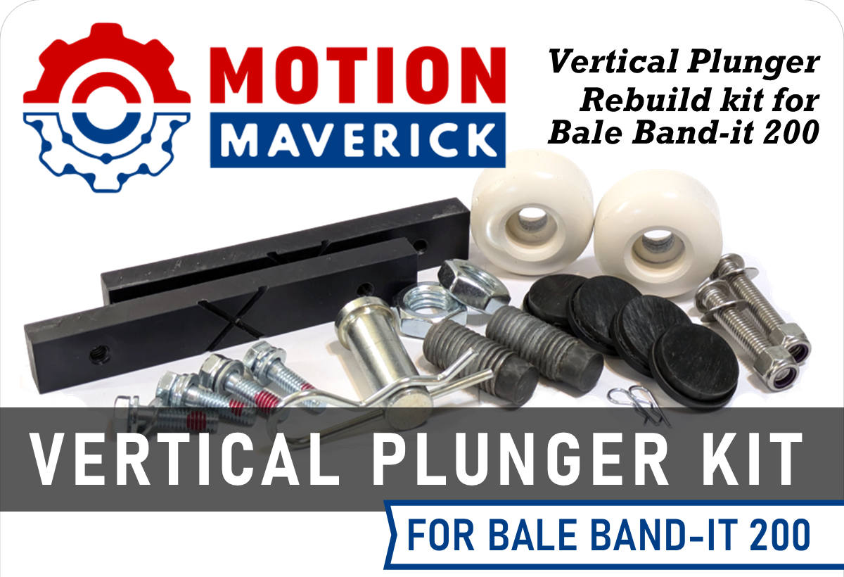 Vertical Plunger Rebuild kit for Bale Band-It 200