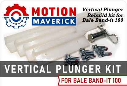 Vertical Plunger Rebuild kit for Bale Band-It 100